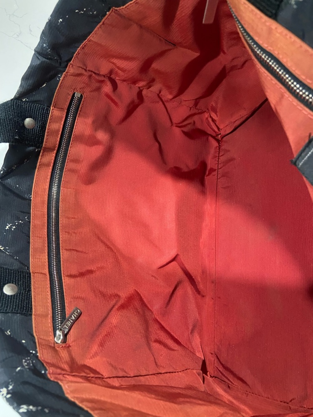 Authentic CHANEL Quilted Nylon Tote Bag - Picture 5 of 11